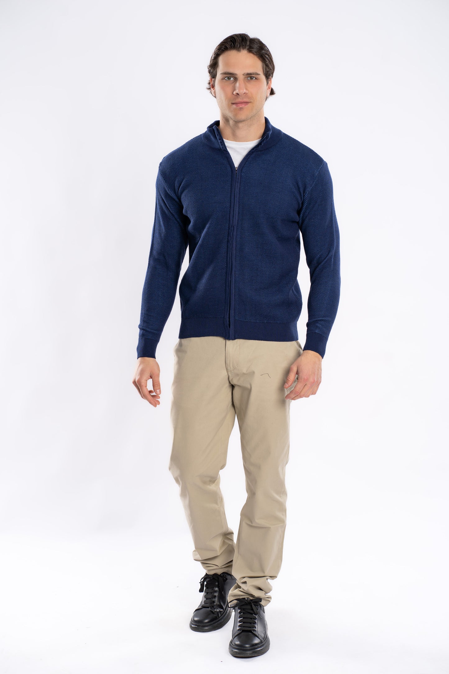 Full Zip Knit