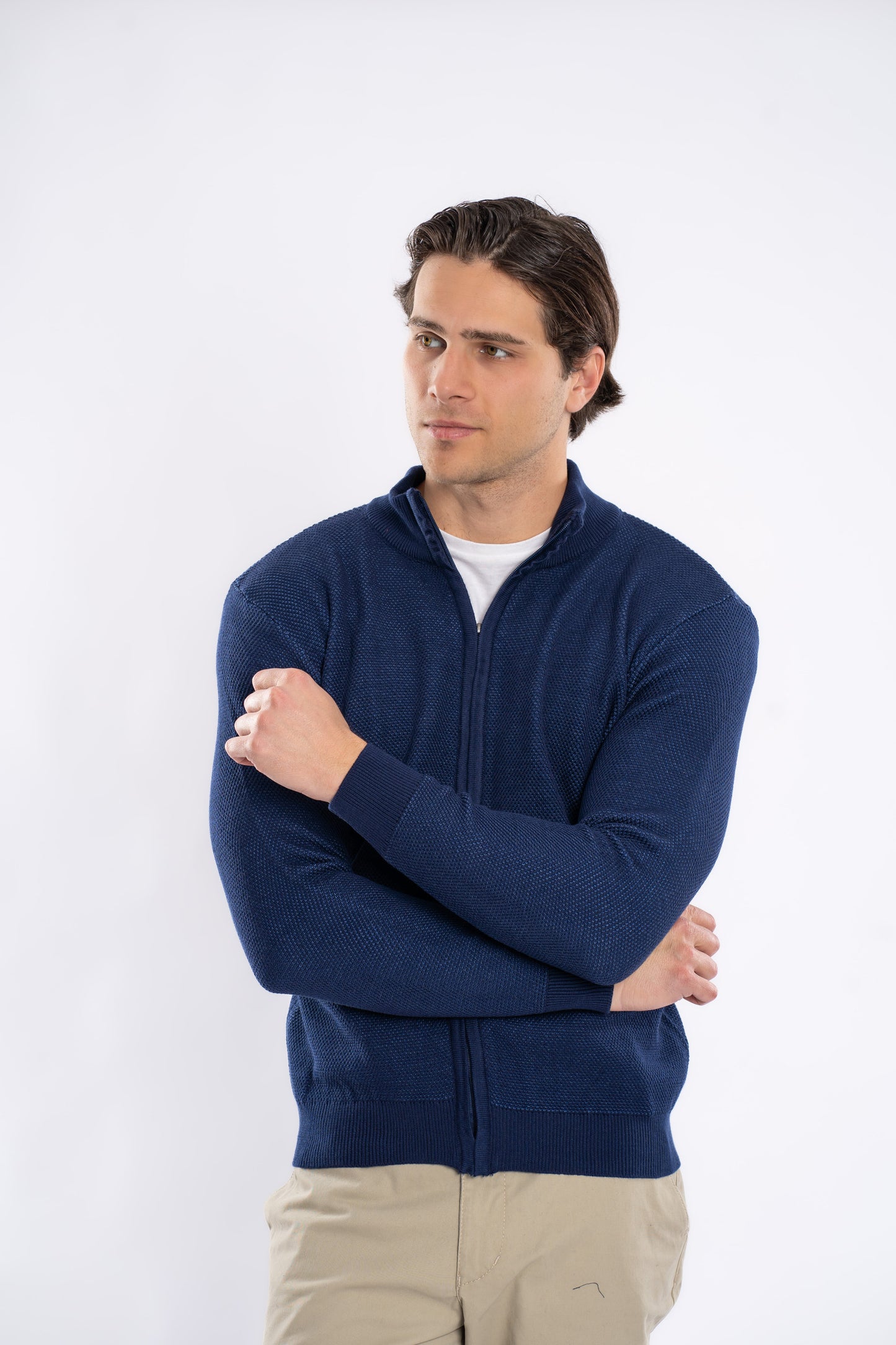 Full Zip Knit