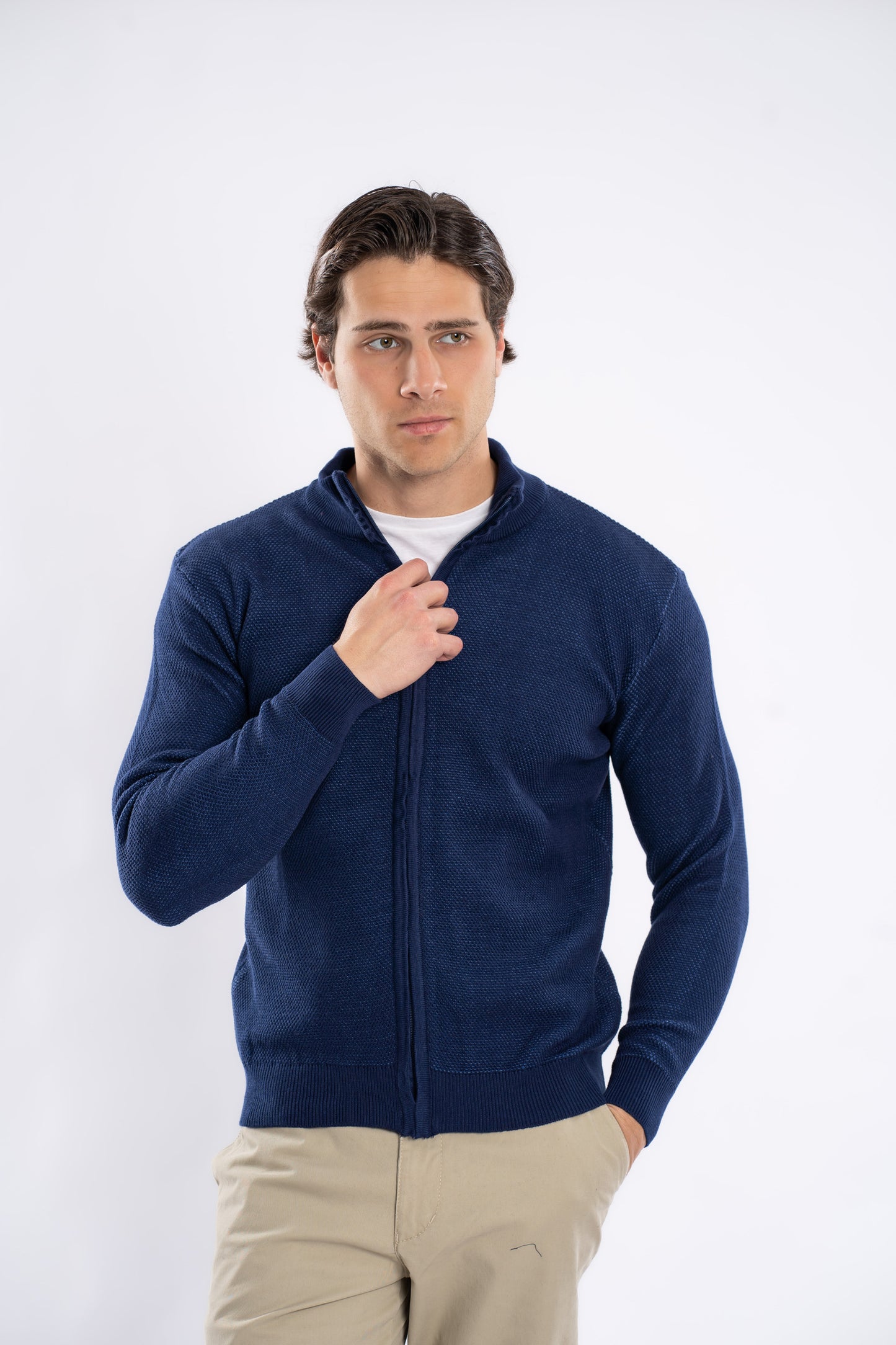 Full Zip Knit
