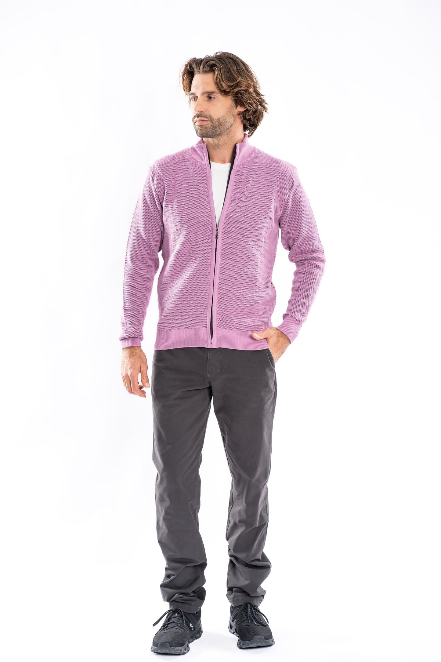 Full Zip Knit