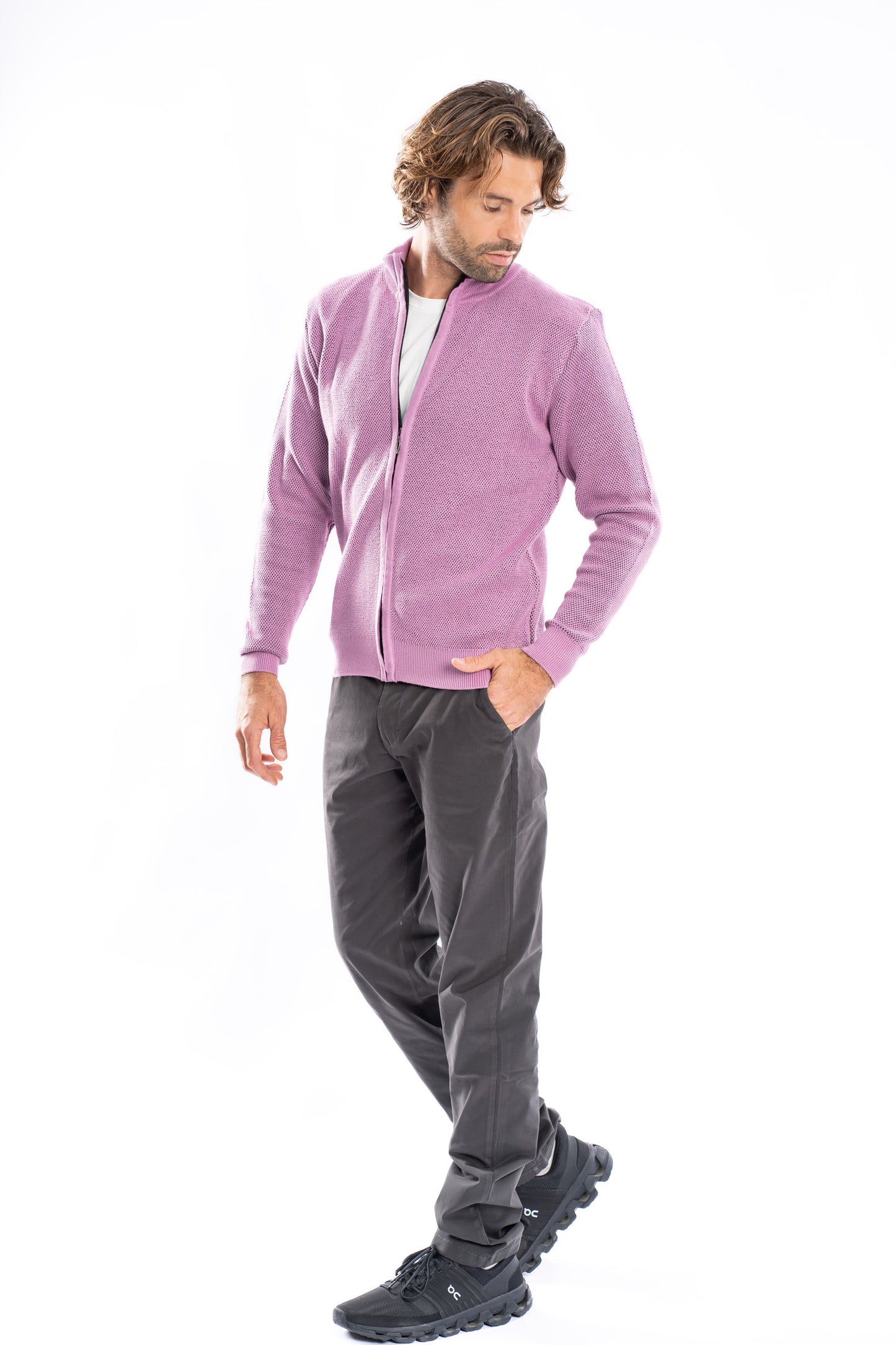 Full Zip Knit