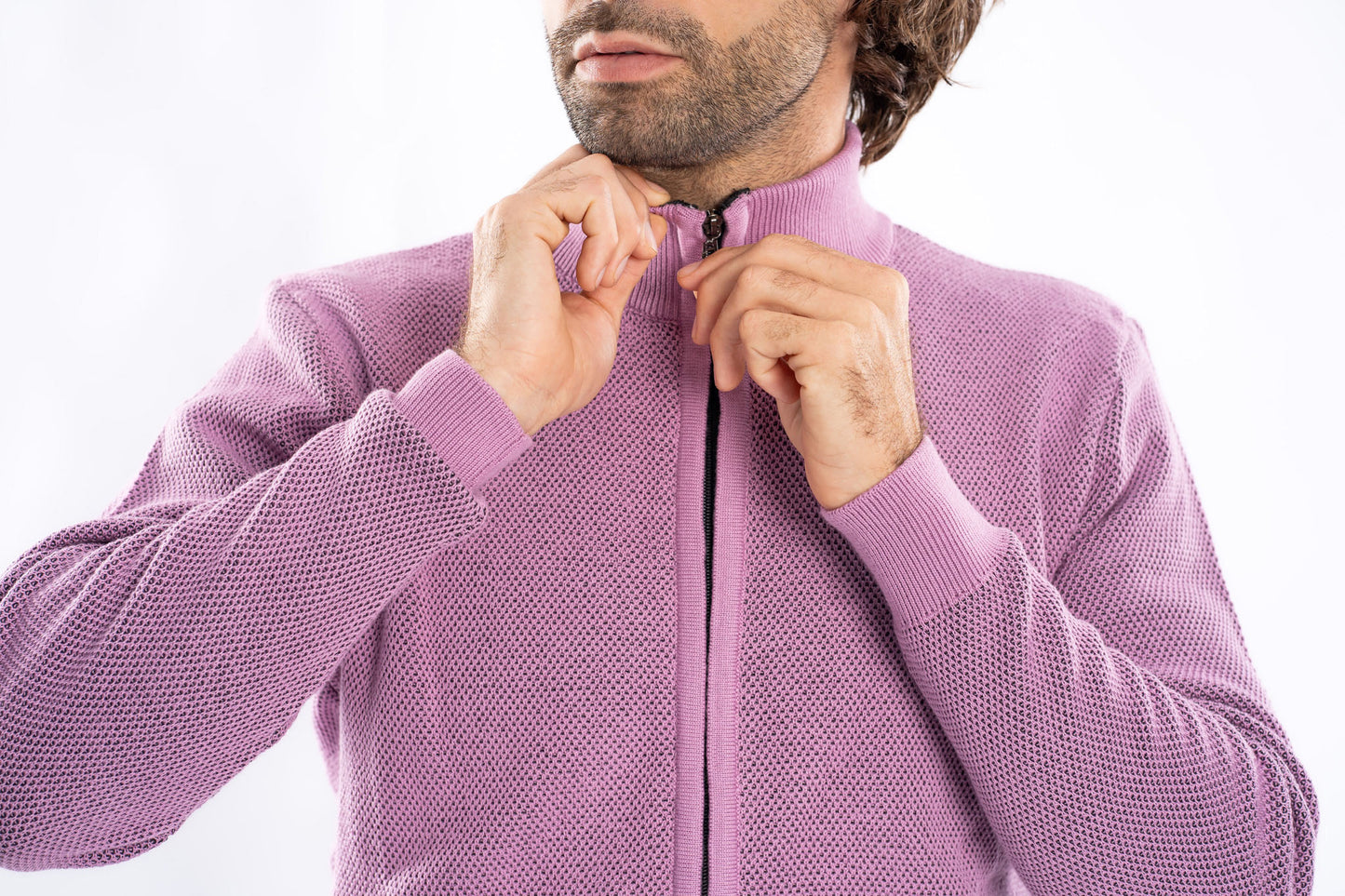 Full Zip Knit