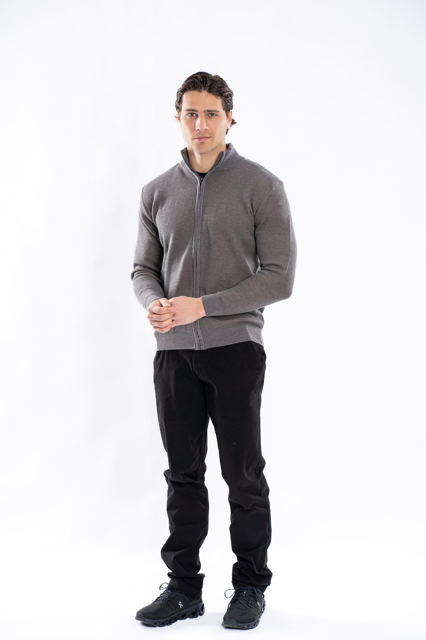 Full Zip Knit