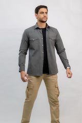 Poplin shirt 2 pocket