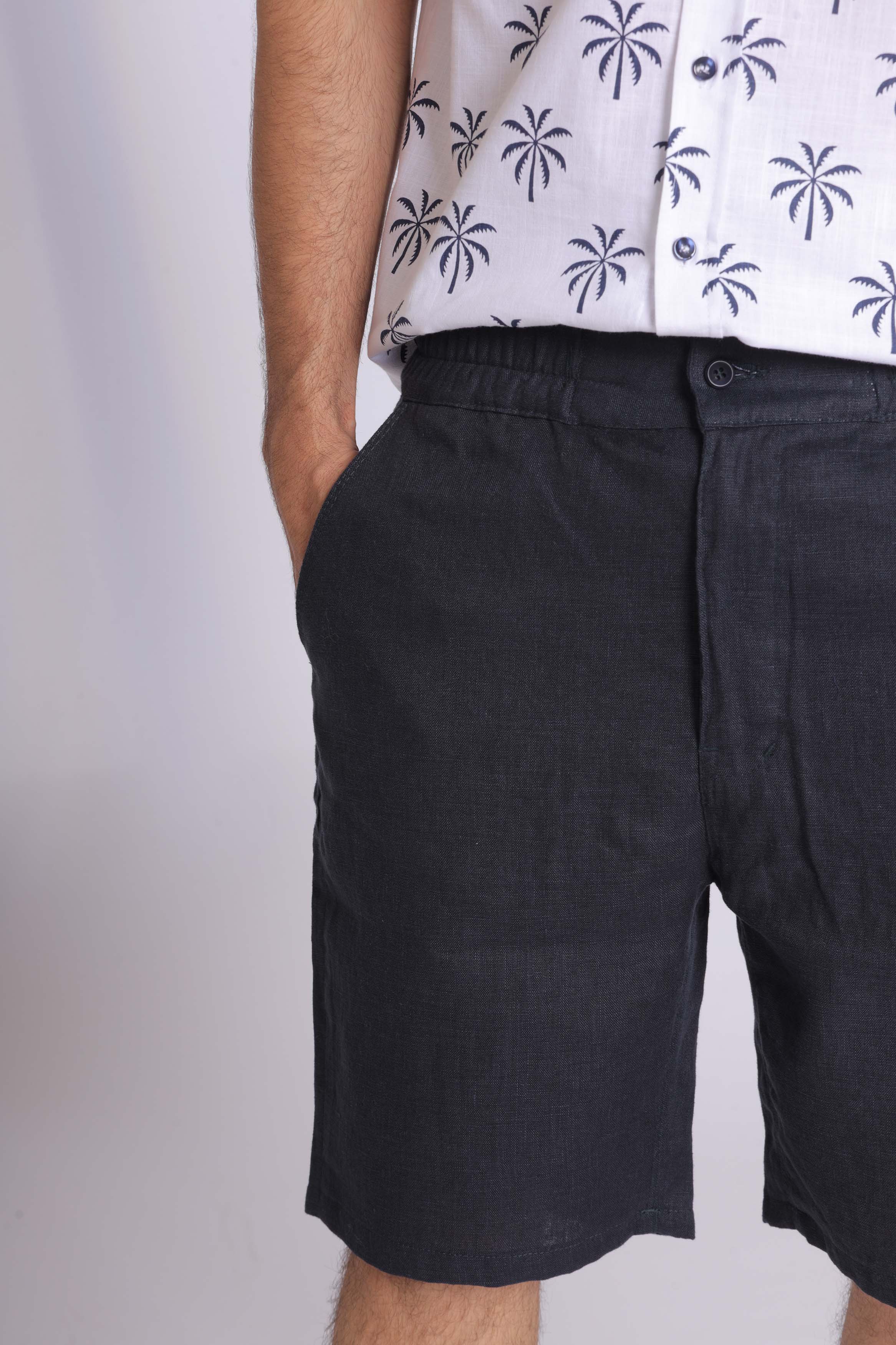 Linen Bermuda Short