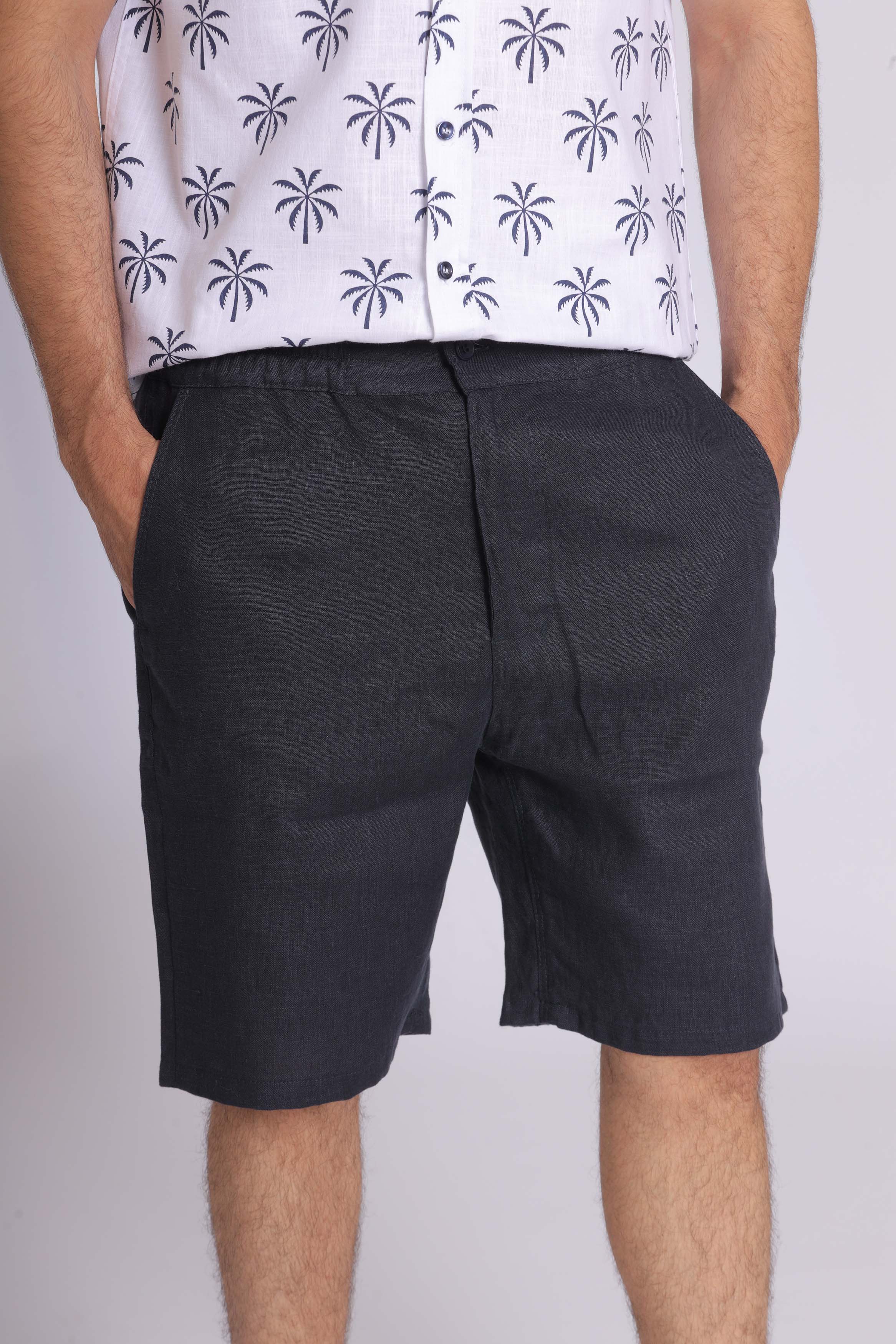 Linen Bermuda Short