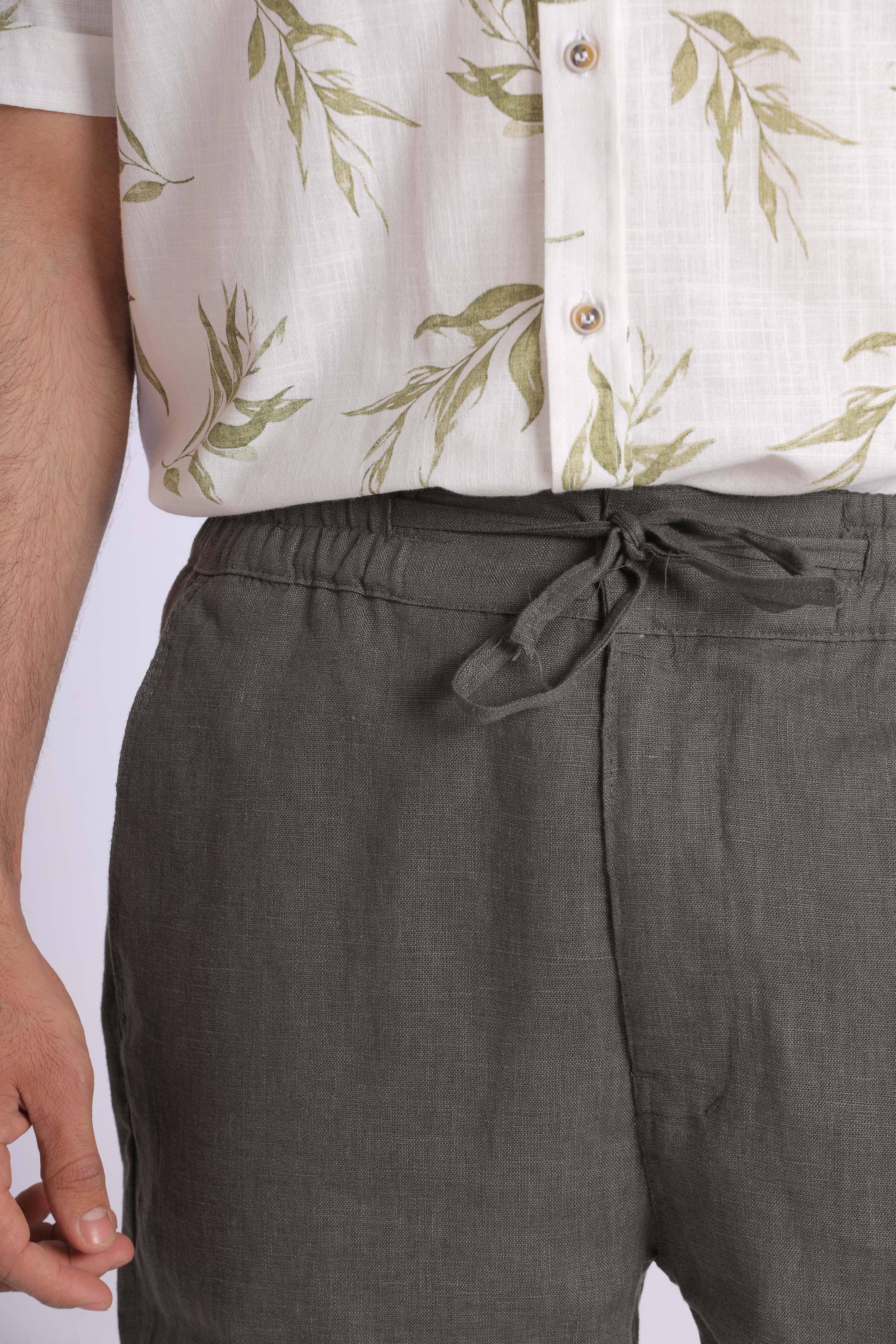 Linen Bermuda Short