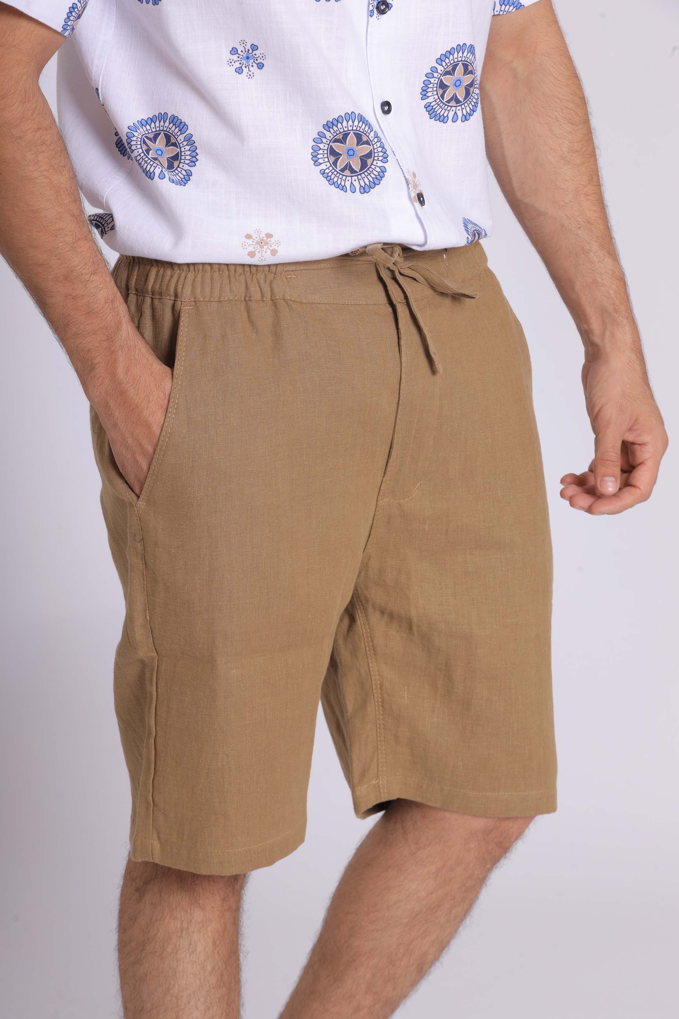 Linen Bermuda Short