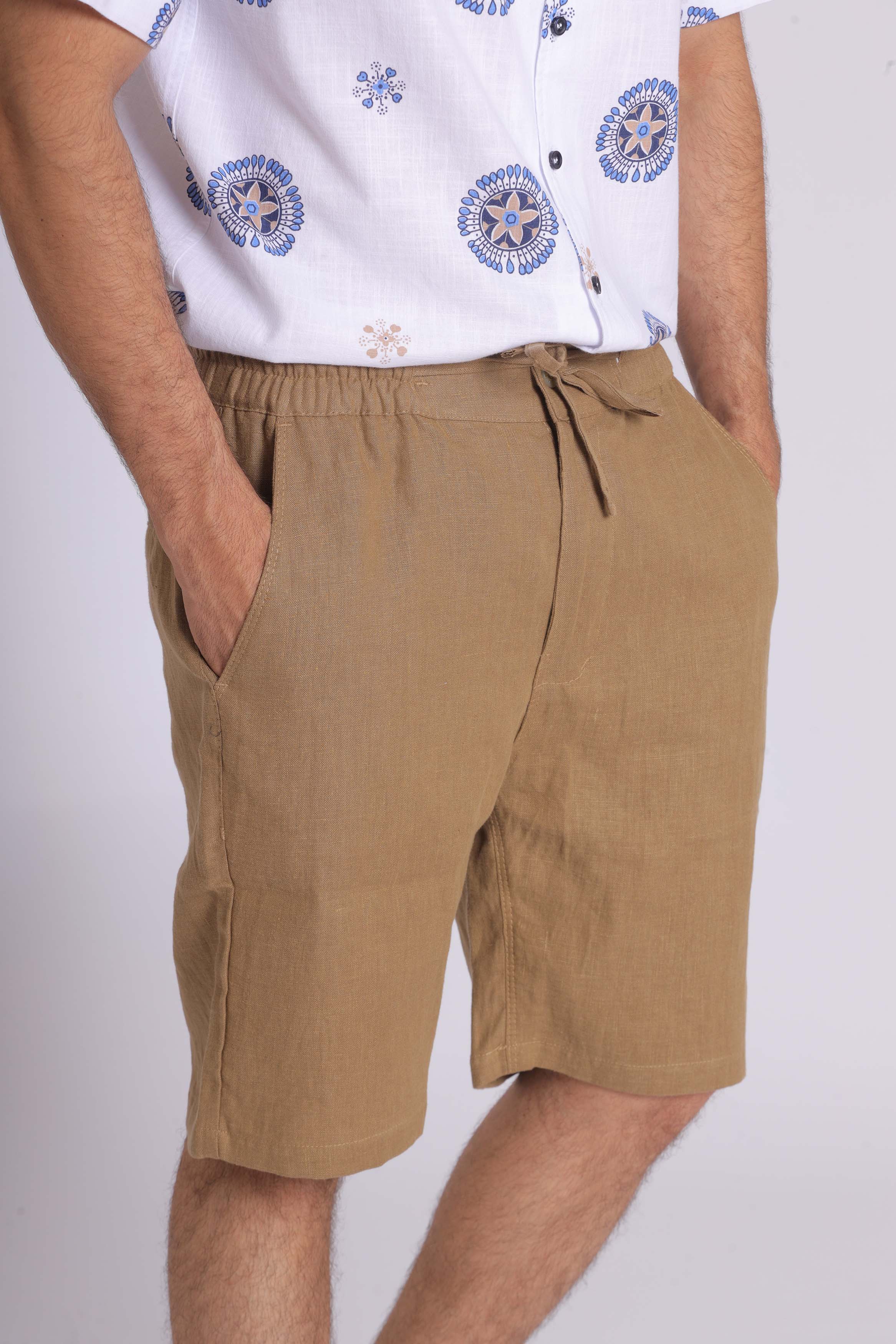 Linen Bermuda Short