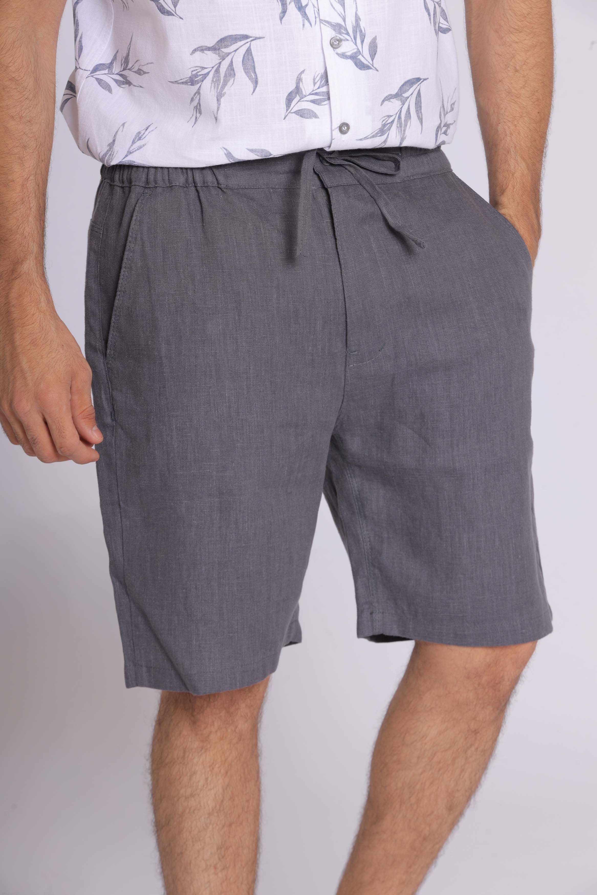 Linen Bermuda Short