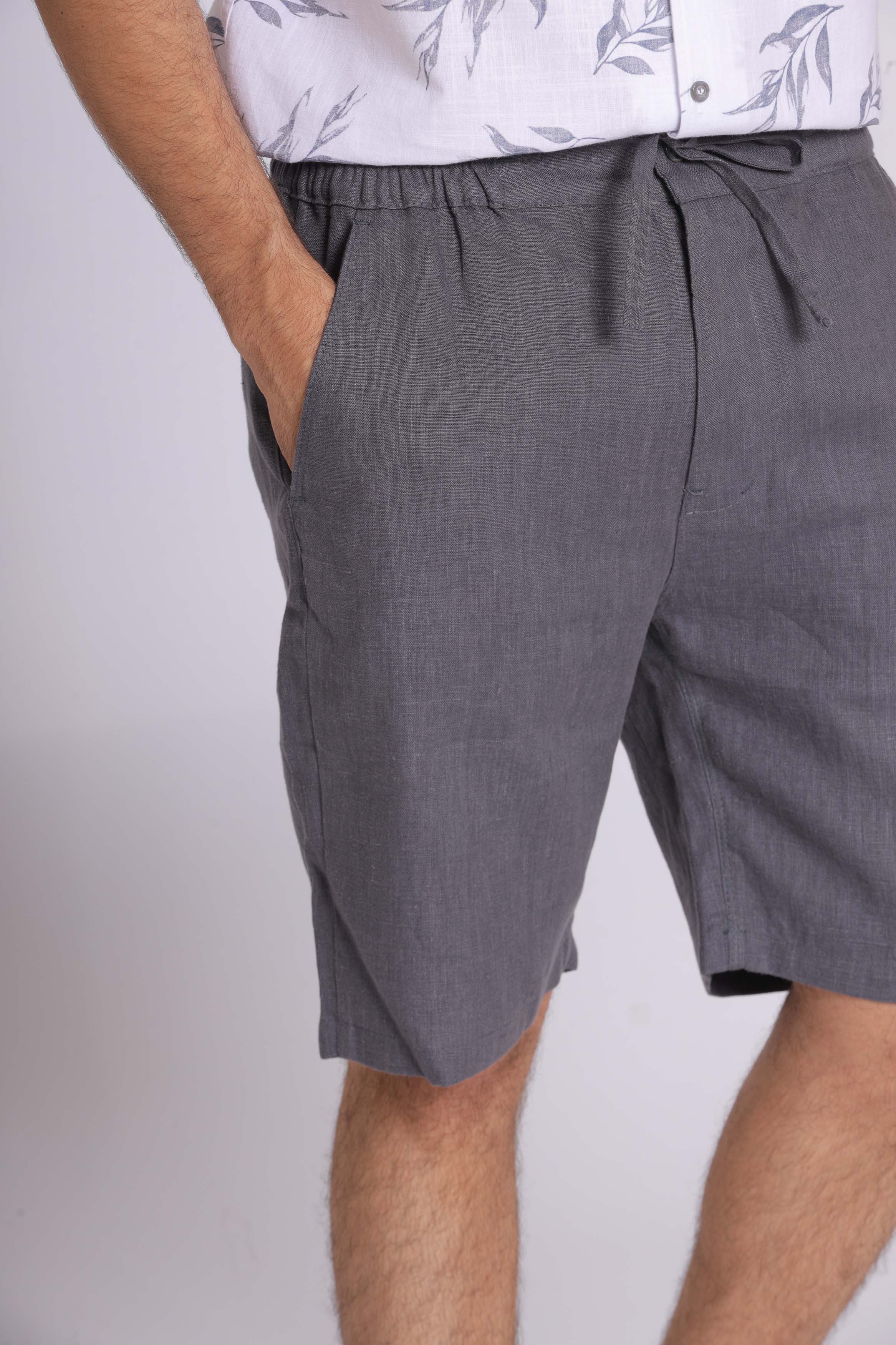 Linen Bermuda Short