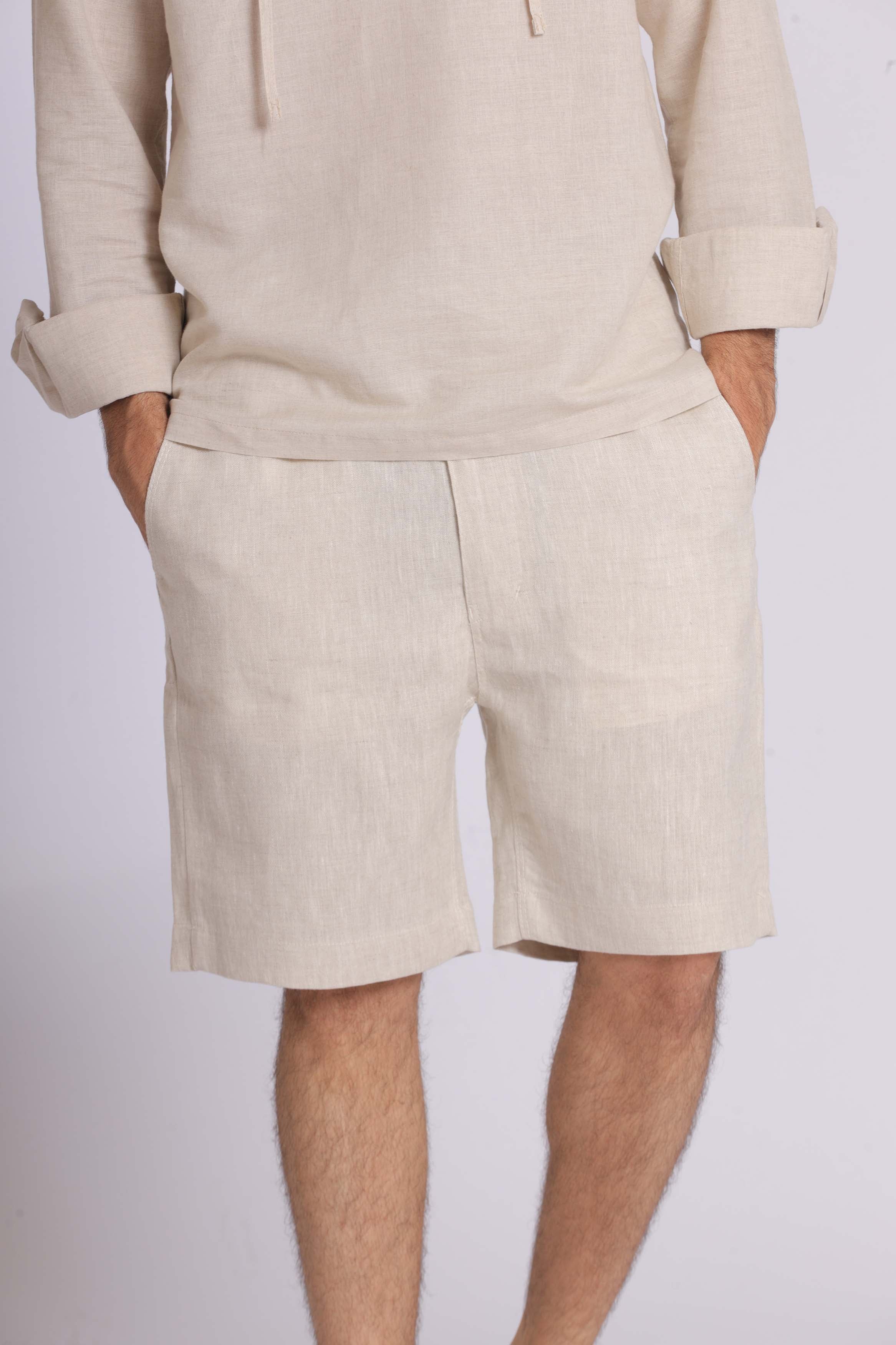 Linen Bermuda Short