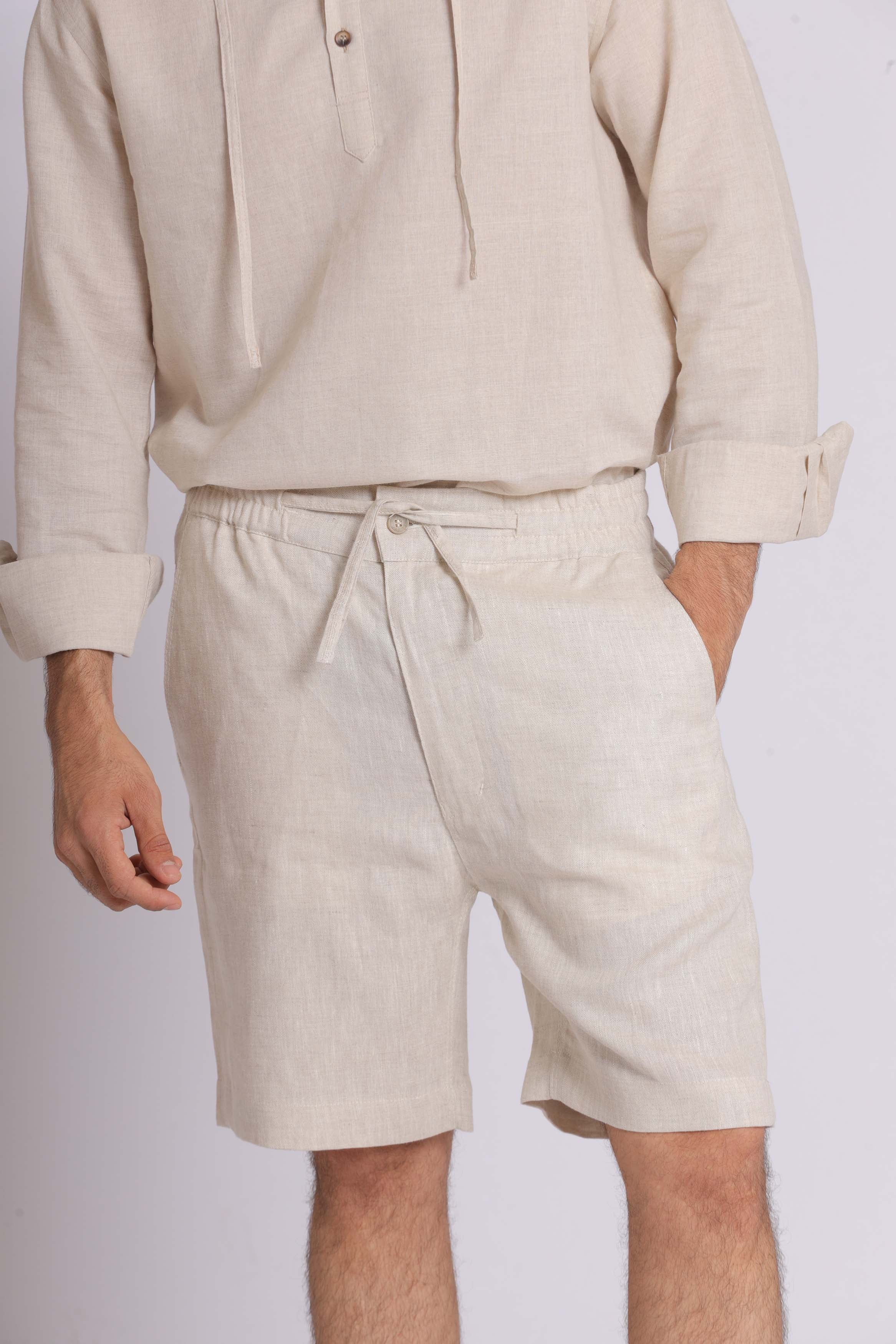 Linen Bermuda Short