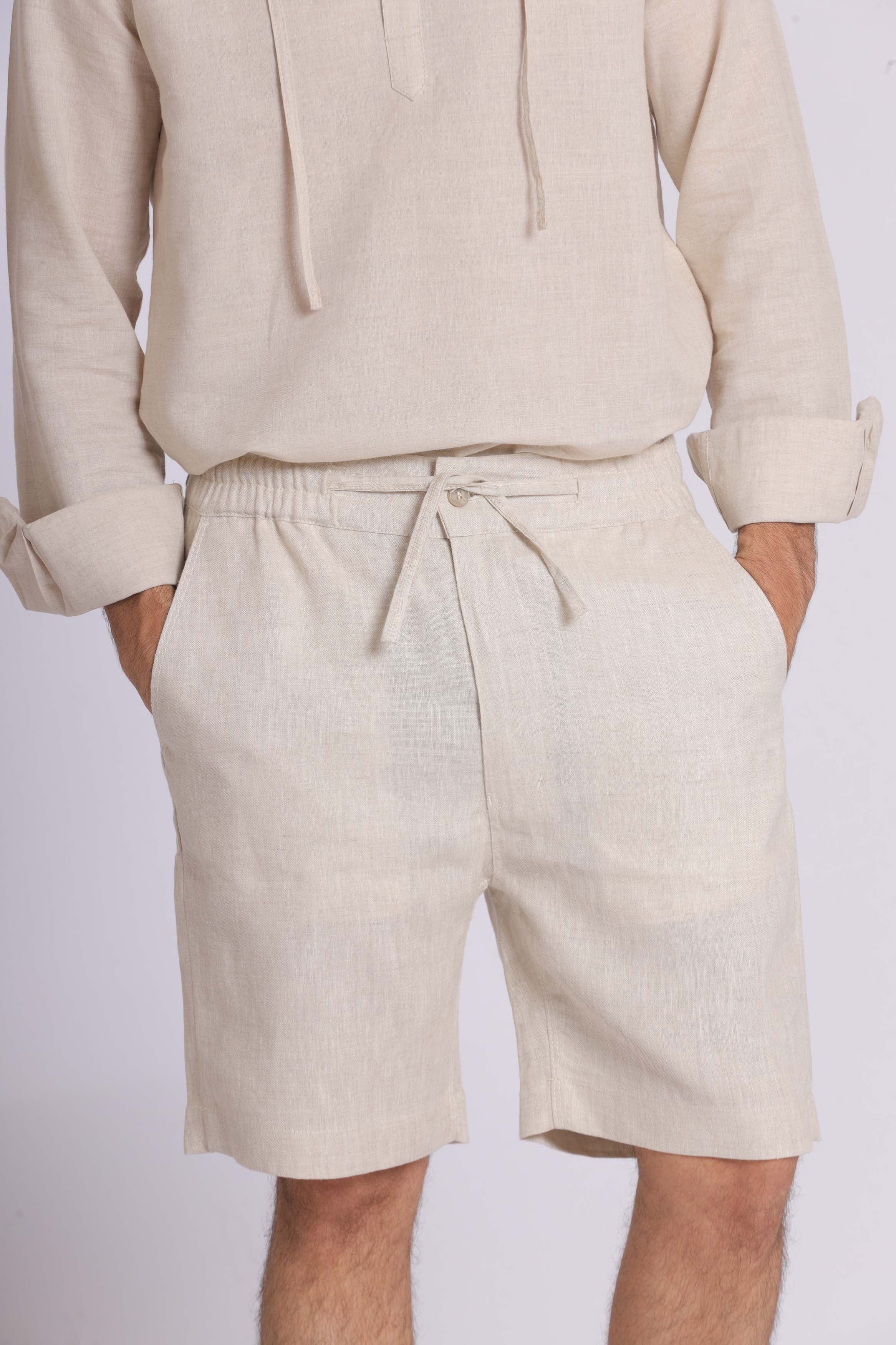 Linen Bermuda Short