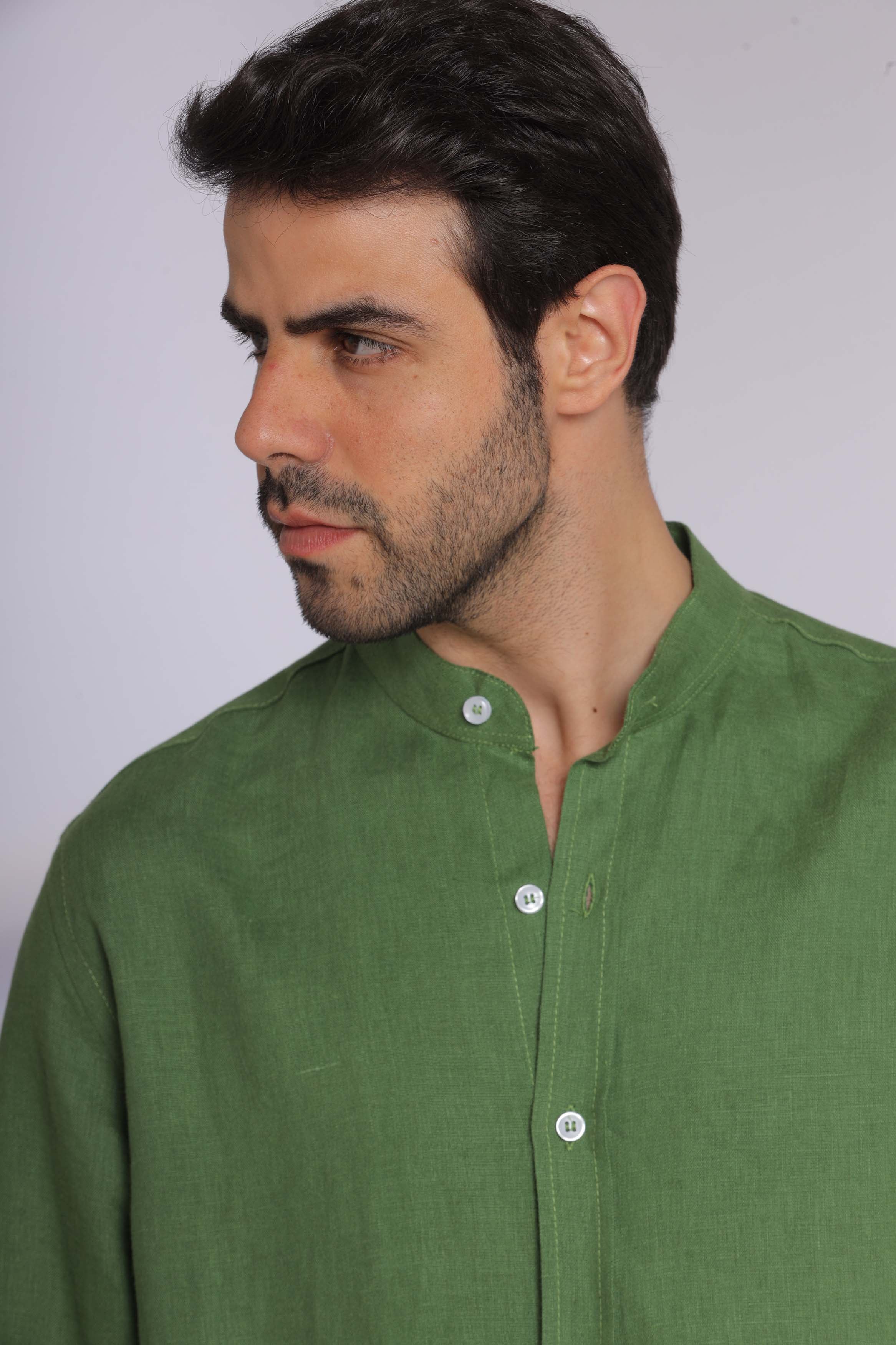 Emerald Green Long Sleeve Shirt