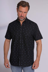 Sailor Print Short Sleeve Shirt