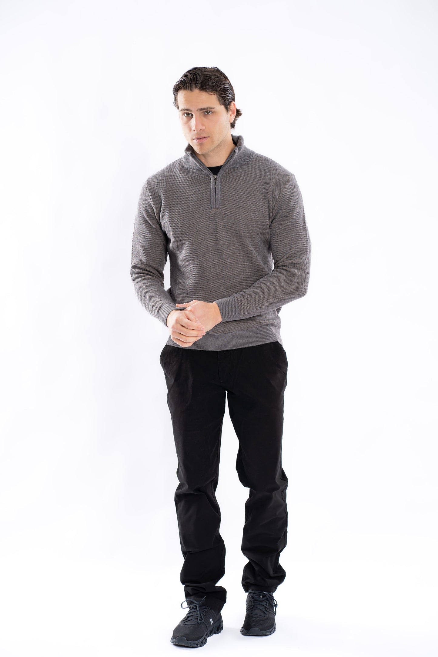 Quarter Zip Knit