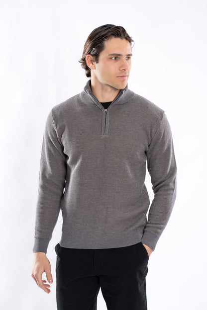 Quarter Zip Knit