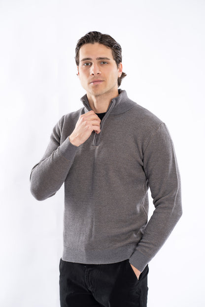 Quarter Zip Knit