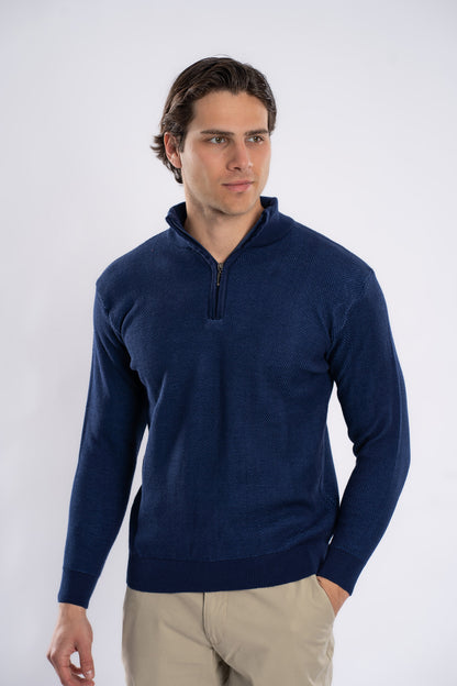 Quarter Zip Knit