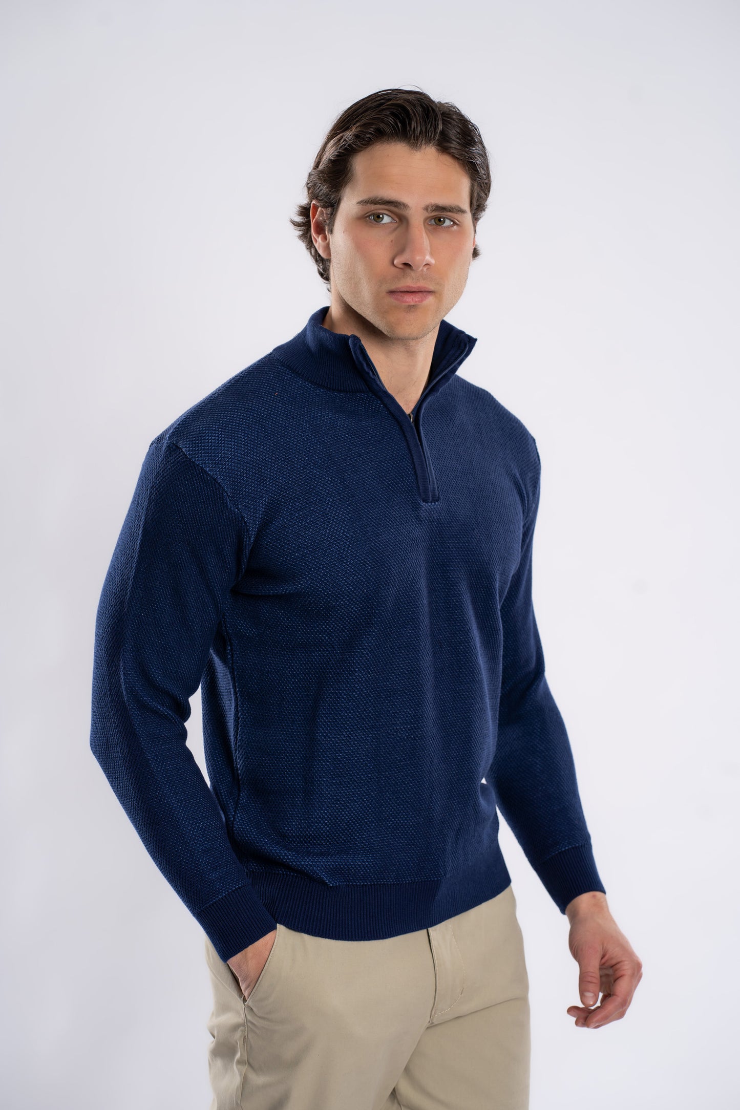 Quarter Zip Knit