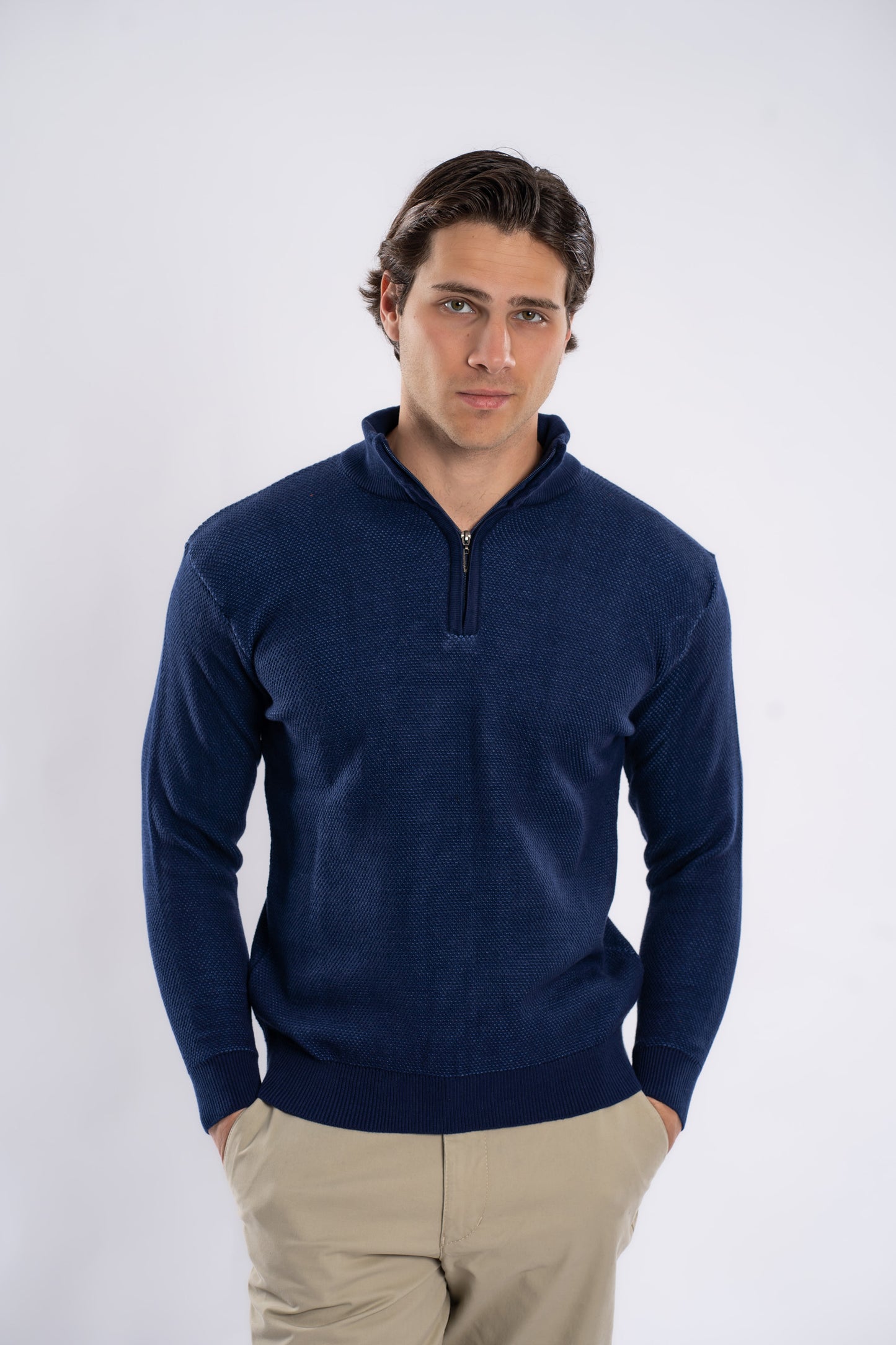 Quarter Zip Knit