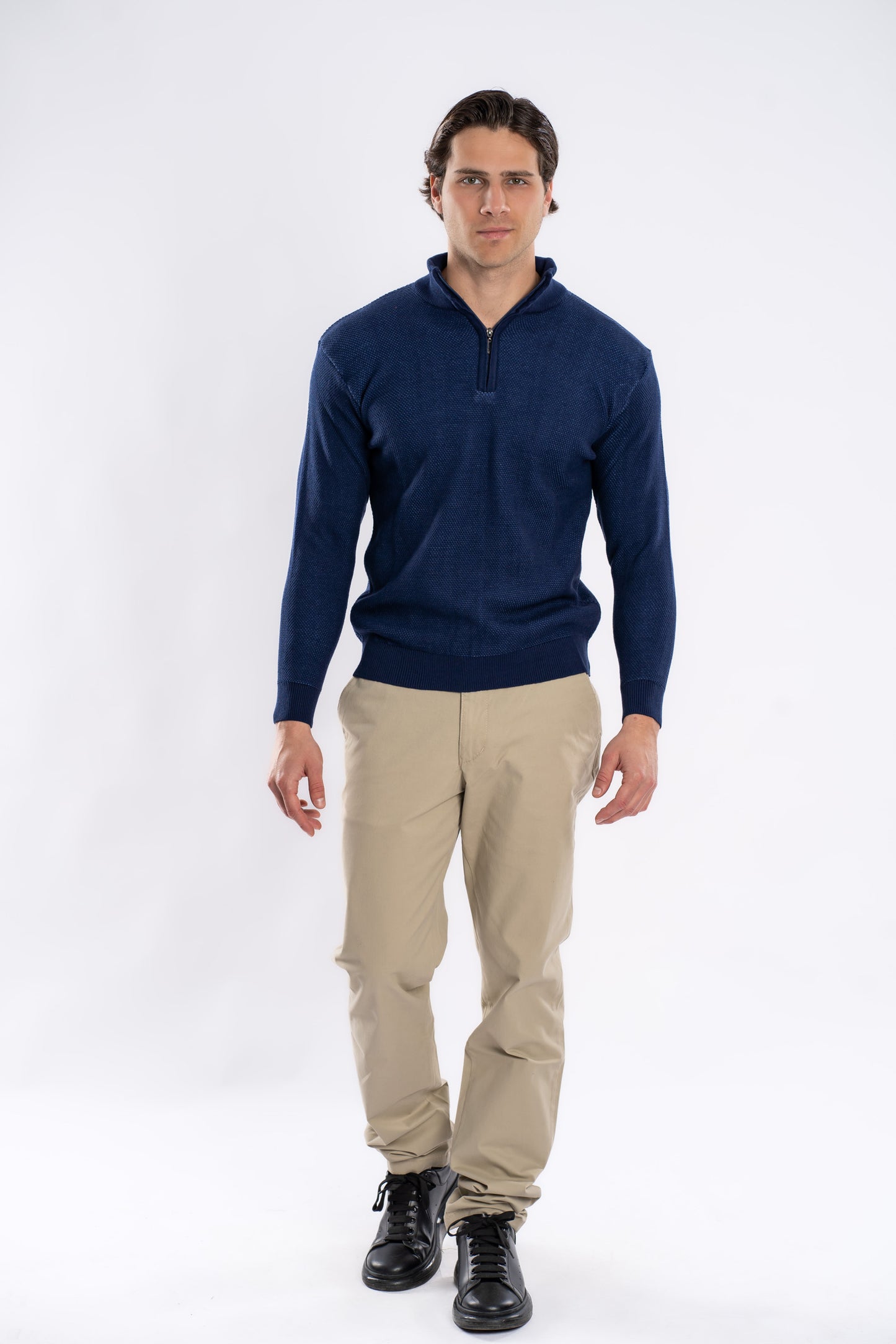 Quarter Zip Knit